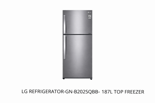 LG Refrigerator GN-B202SQBB - 187L Top Freezer
