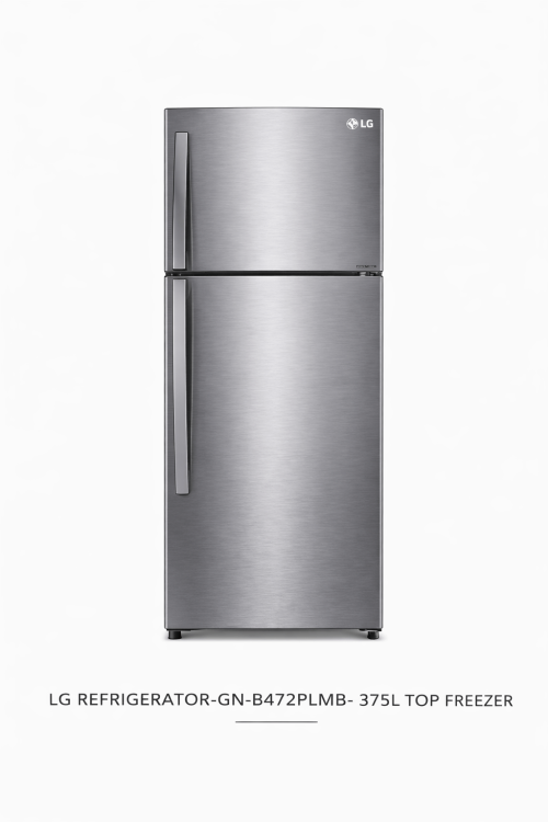 LG Refrigerator GN-B472PLMB - 375L Top Freezer